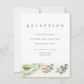 Positano Italien Reisen Hochzeitsempfang Einladung (Vorderseite)