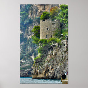 Positano, Italien - Relic II - Fotografische Print Poster