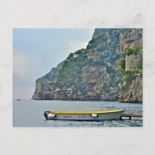 Positano, Italien - Religiös an der Küste Postkarte