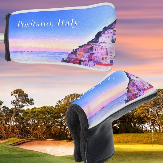 Positano, Italien Sunset Golf Headcover
