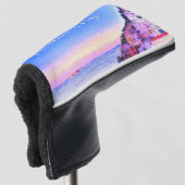 Positano, Italien Sunset Golf Headcover (3/4 Vorderseite)
