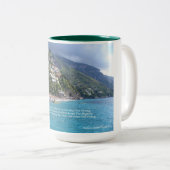 Positano, Italien Zweifarbige Tasse (VorderseiteRechts)