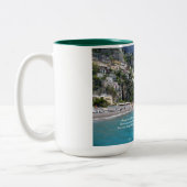 Positano, Italien Zweifarbige Tasse (Links)