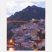 Positano Italy Fleece Blanket (Vorderseite)