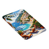 Positano Italy Magnet (Rechte Seite)