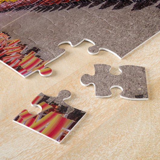 Positano Italy Retro Puzzle (Seite)