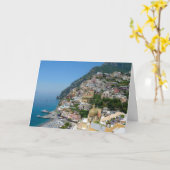 Positano Karte (Gelbe Blume)