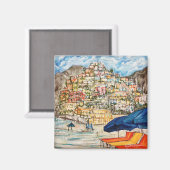 Positano Magnet (Vorderseite/Rückseite)