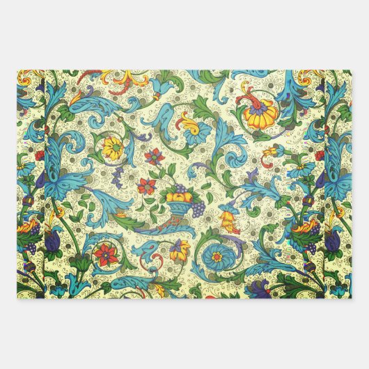 Positano Melange Figeroa Mustertuch Geschenkpapier Set (Vorderseite)