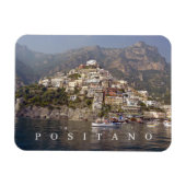 Positano Panoramablick Kühlschrankmagnet Magnet (Horizontal)