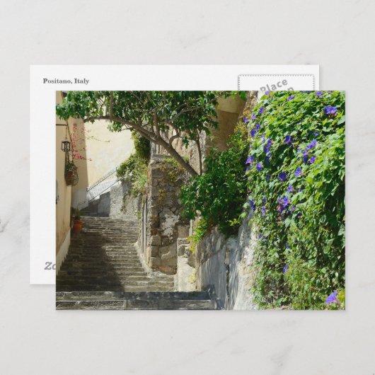 Positano Postcard Postkarte (Vorne/Hinten)