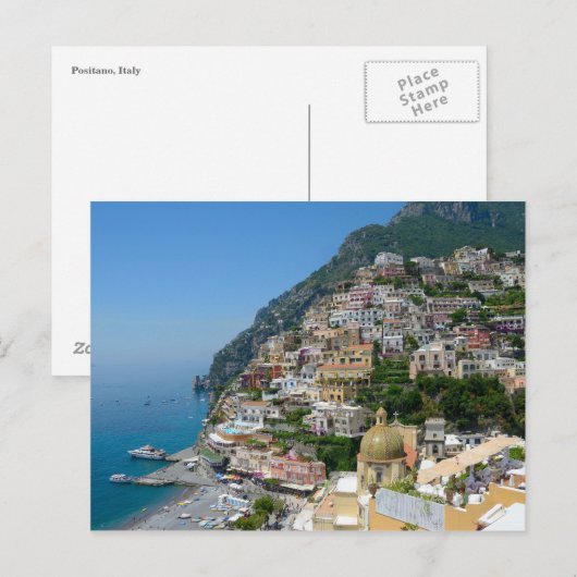 Positano Postcard Postkarte (Vorne/Hinten)