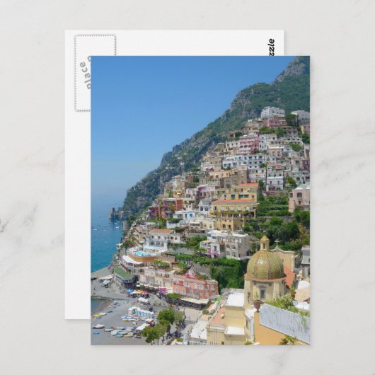 Positano Postcard Postkarte (Vorne/Hinten)