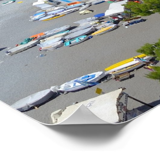 Positano Poster (Ecke)