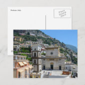 Positano Postkarte (Vorne/Hinten)