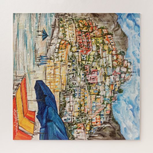 Positano Puzzle (Horizontal)