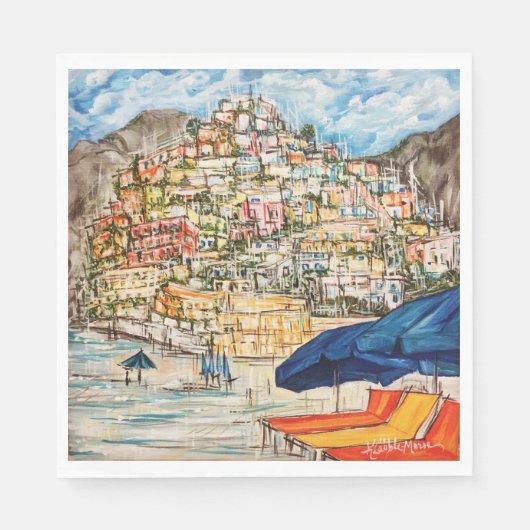Positano Serviette (Vorderseite)