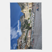 Positano Strand Geschirrtuch (Vertikal)