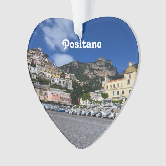 Positano Strand Ornament (Vorderseite)