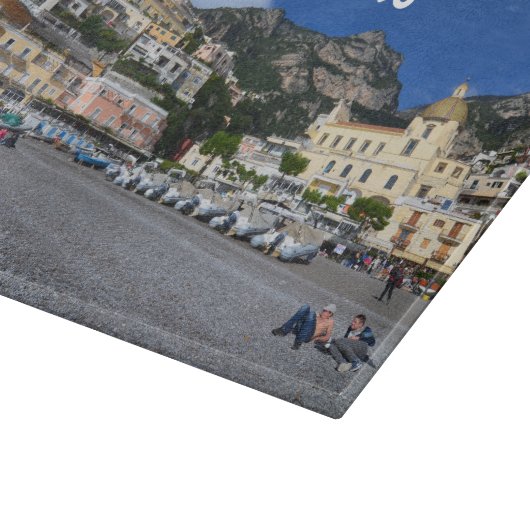 Positano Strand Schneidebrett (Ecke)
