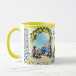 Positano Tasse Dreaming Positano Lemons Amalfi