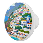 Positano Village, Italien, italienische Küstenstad Keramikknauf (Rechts)