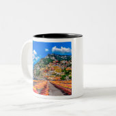 Positano Zweifarbige Tasse (Vorderseite Links)