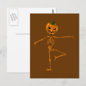 Position des Balletts Postkarte (Vorne/Hinten)