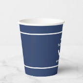 Position des benutzerdefinierten Namens für das bl Pappbecher (Vorderseite)