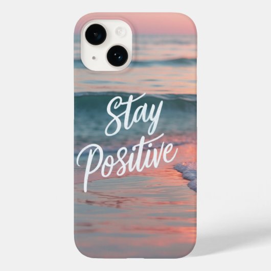 Positiv bleibe Case-Mate iPhone hülle (Rückseite)