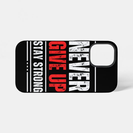 Positiv bleibe | iPhone 12 Mini-Fall hochheben Hülle (Rückseite (Horizontal))