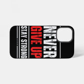 Positiv bleibe | iPhone 12 Mini-Fall hochheben iPhone Hülle (Rückseite (Horizontal))