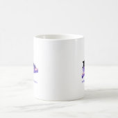"Positiv Bleibe" Kaffeetasse (Mittel)