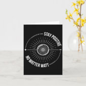 Positiv bleibe karte (Gelbe Blume)