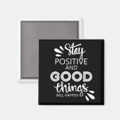 Positiv bleibe magnet (Vorderseite/Rückseite)