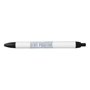 Positiv bleibe   Motivierend Angebot Kugelschreiber