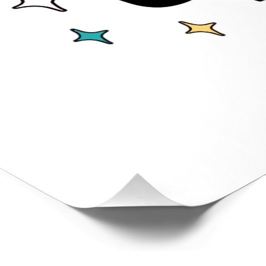 Positiv bleibe poster (Ecke)