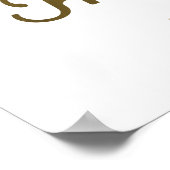 Positiv bleibe poster (Ecke)