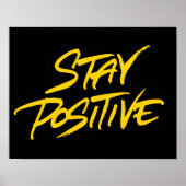 Positiv bleibe poster (Vorne)