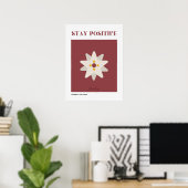 Positiv bleibe poster (Heimbüro)