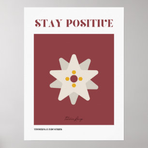 Positiv bleibe poster