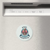 Positiv bleibe Skelett und Wal Magnet (In Situ (Geschirrspüler))