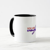 Positiv bleibe tasse (Vorderseite Links)