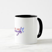 Positiv bleibe tasse (VorderseiteRechts)
