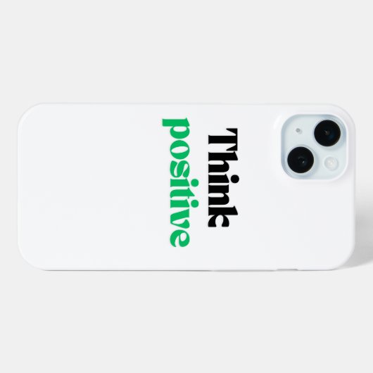 positiv Case-Mate iPhone hülle (Rückseite (Horizontal))