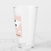 Positiv, dass Sie nicht allein Mädchen Motivation  Glas (Links)