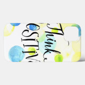 Positiv denken Case-Mate iPhone hülle (Rückseite (Horizontal))