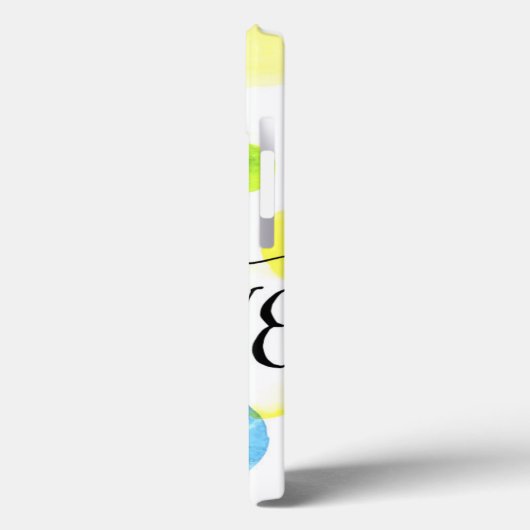 Positiv denken Case-Mate iPhone hülle (Rückseite / Links)