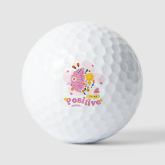 Positiv Denken Golfball