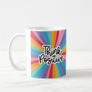 Positiv denken kaffeetasse